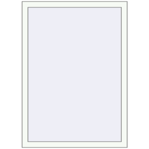 Okna rozwierne 850x1300 mm KORSA STANDARD (Euro 70) RAL 9016 Traffic white dwustronny. Widok od środka Zamów teraz Okna rozwierne 850x1300 mm KORSA STANDARD (Euro 70) RAL 9016 Traffic white dwustronny