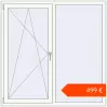 Ustalenie cen Okna skrzydłowe 1500x1500 mm KORSA ENERGY-SAVING (SYNEGO MD) BLACK_STRUCTURAL zewnętrzny. Cena: 498,56 €