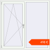 Ustalenie cen Okna skrzydłowe 1500x1500 mm KORSA ENERGY-SAVING (SYNEGO MD) BLACK_STRUCTURAL zewnętrzny. Cena: 497,91 €