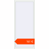 Ustalenie cen Okna rozwierne 900x2150 mm KORSA STANDARD (Euro 70) RAL 9016 Traffic white dwustronny. Cena: 160,96 €