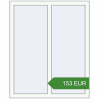 Ustalenie cen Okna skrzydłowe 960x1170 mm KORSA BRILLANT. Cena: 153 EUR