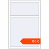 Ustalenie cen Okna skrzydłowe 1000x1500 mm KORSA STANDARD (Euro 70) RAL 9016 Traffic white dwustronny. Cena: 149,54 €