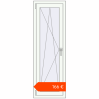 Ustalenie cen Okna skrzydłowe 500x1500 mm KORSA STANDARD (Euro 70) RAL 9016 Traffic white dwustronny. Cena: 166,43 €