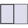 Ustalenie cen Przesuwane drzwi tarasowe 3000x2200 mm Patio door (Synego) BLACK_STRUCTURAL dwustronny